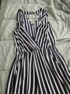 Stripe Romper/jumpsuit